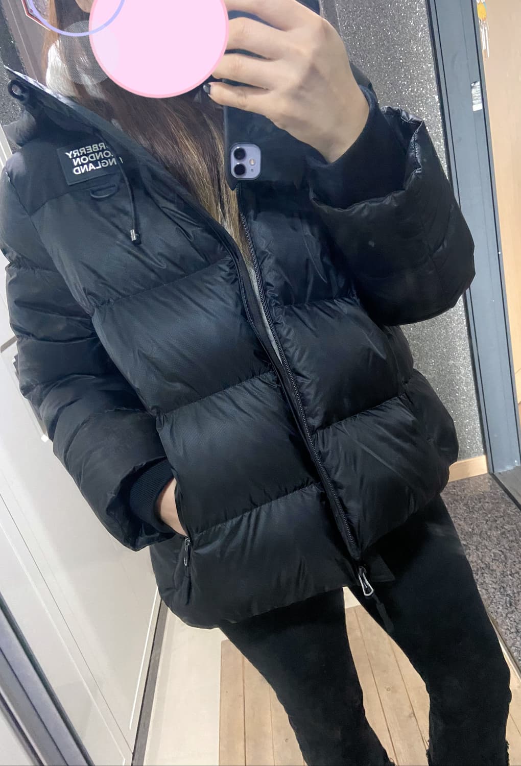 버버리 숏 패딩 상품이미지6