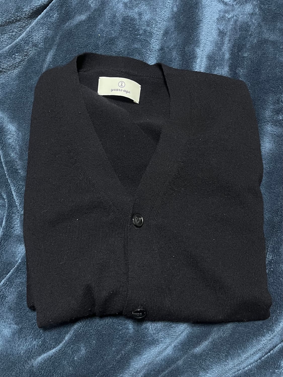 이얼즈어고 가디건 02-2 블랙 XL 상품이미지2