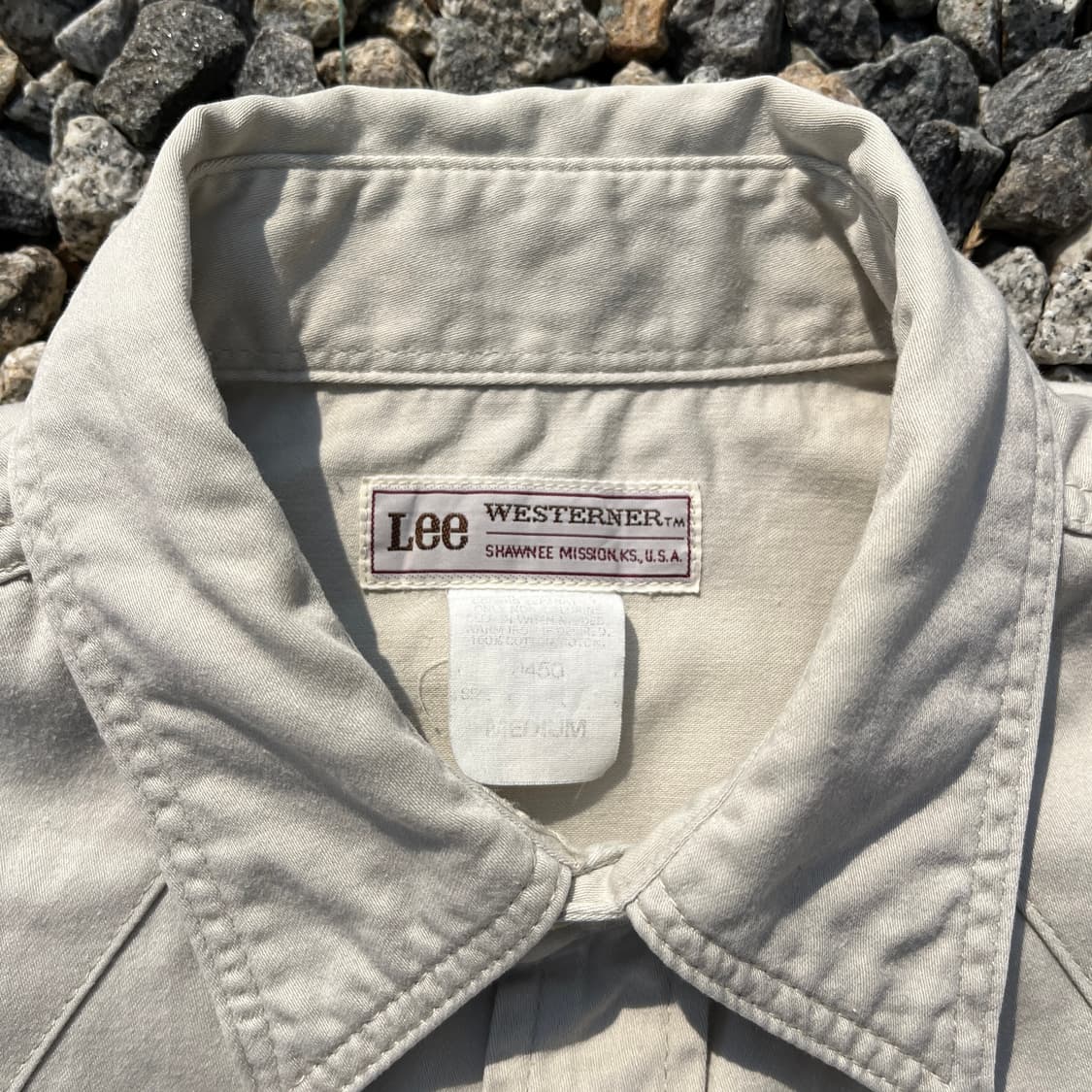 LEE 빈티지 웨스턴 셔츠 (실측확인) 상품이미지2