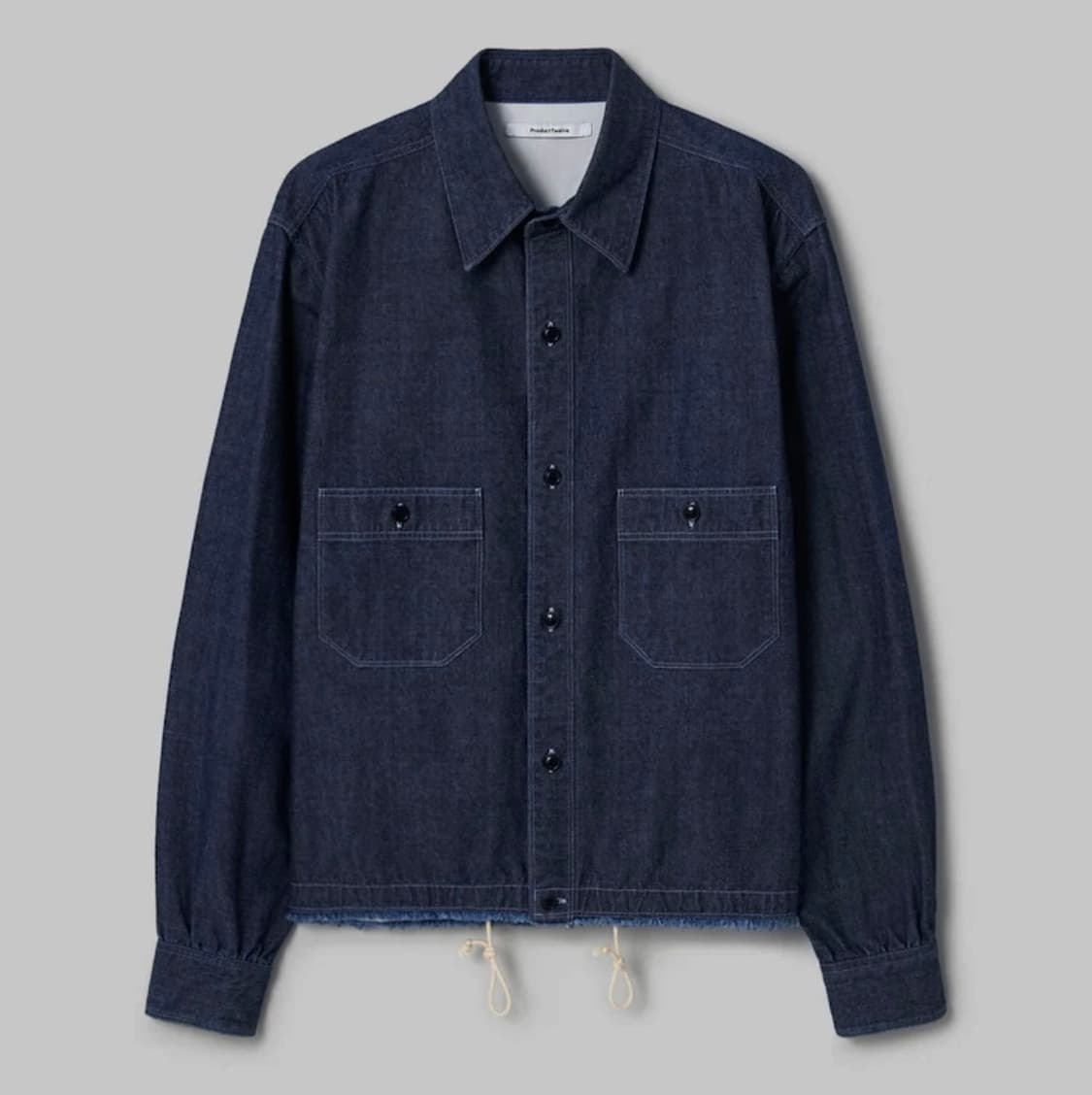 [PRODUCT TWELVE] Cropped Work Shirt - Na 상품이미지1