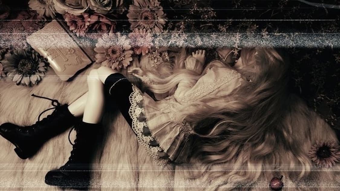 고스로리 고스 고딕 갸루 히메 오네 y2k 펑크 락시크 원피스 엑팜 너드 상품이미지1