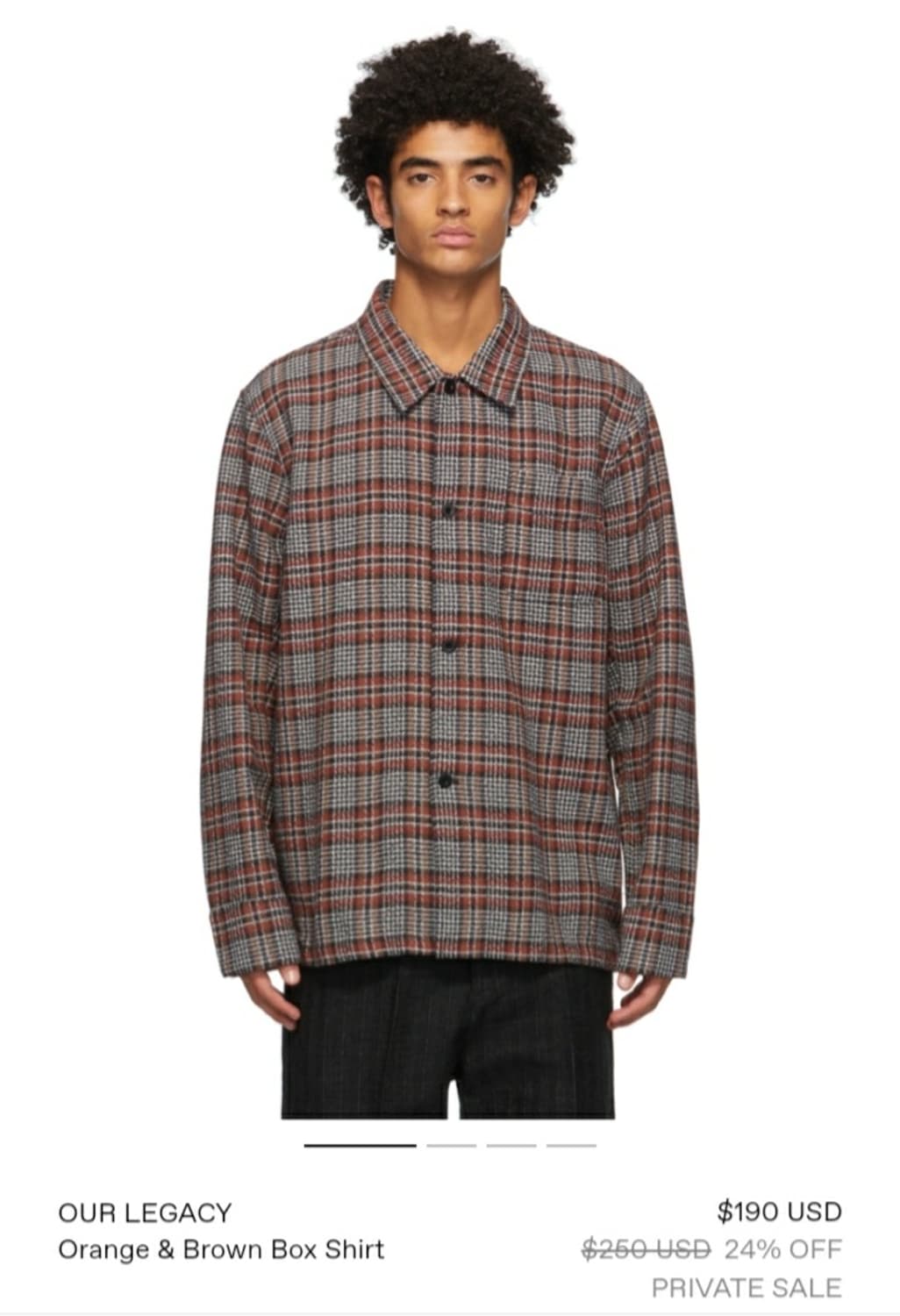 아워레가시 박스 셔츠 (48) 상품이미지1