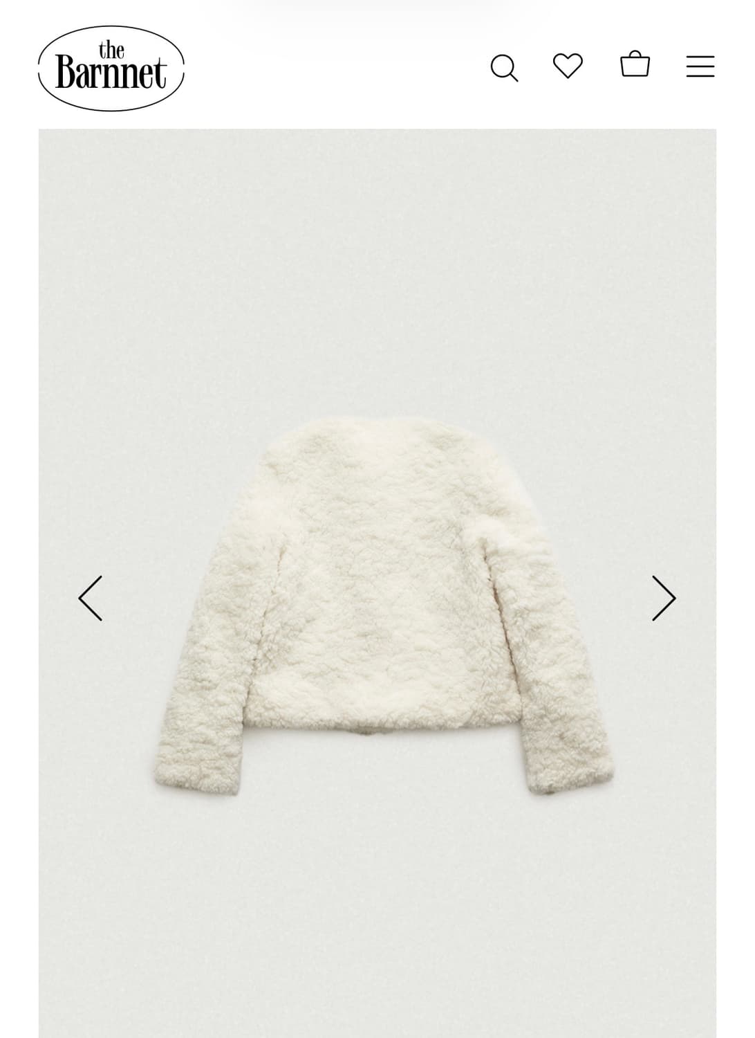 더바넷 Nuvelle Fur Jacket 누벨 퍼 자켓 M 상품이미지5