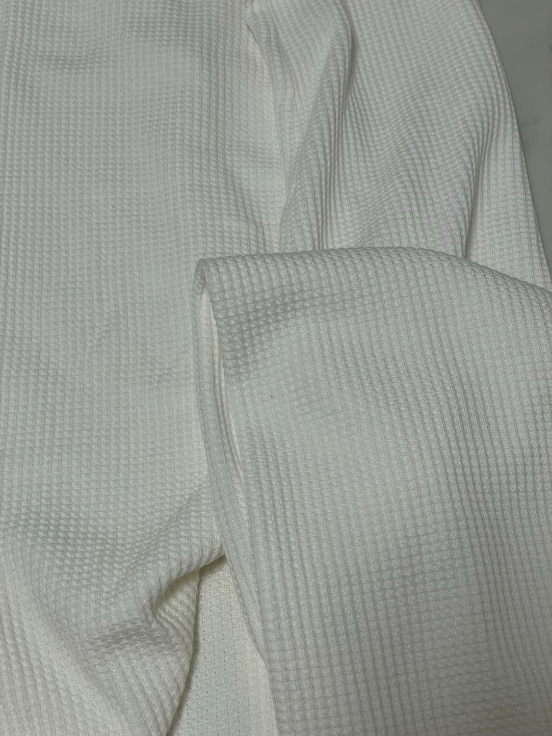 [XL]유니클로 와플 헨리넥 오프화이트 상품이미지2