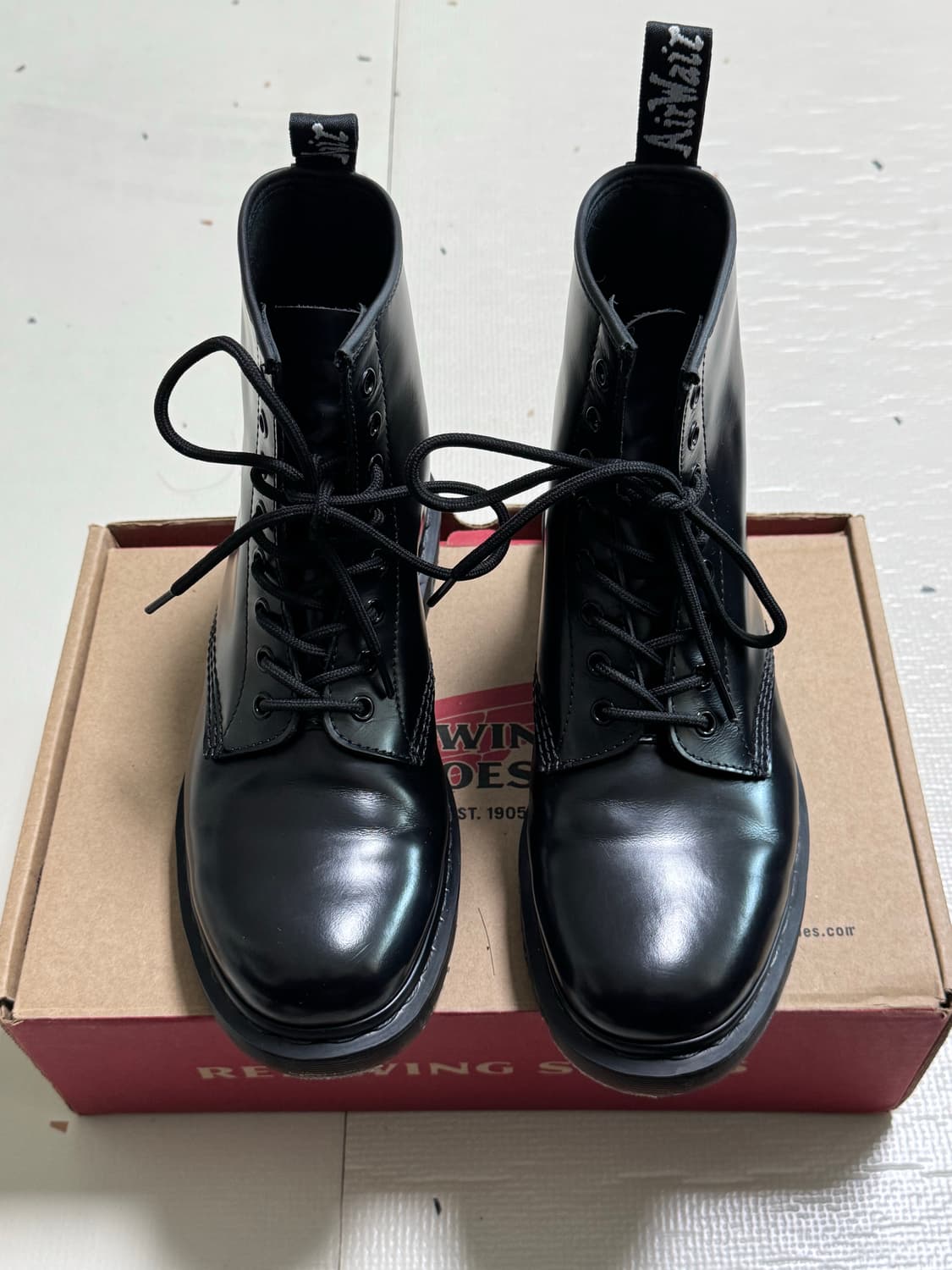 [270] 닥터마틴 1460 블랙 스무스 WS 상품이미지2