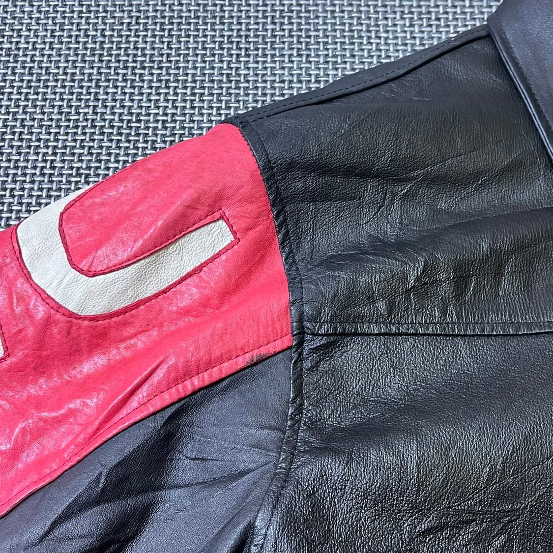 빈티지 USA 플래그 레더자켓 (kold_8402) 상품이미지6