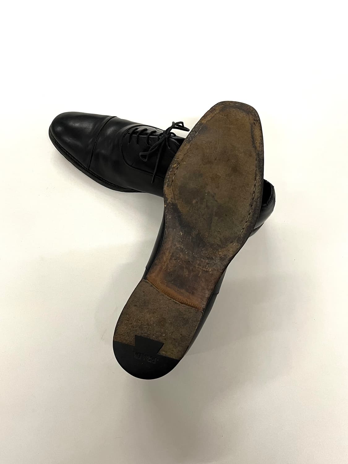 프라다 레더 더비슈즈 상품이미지7