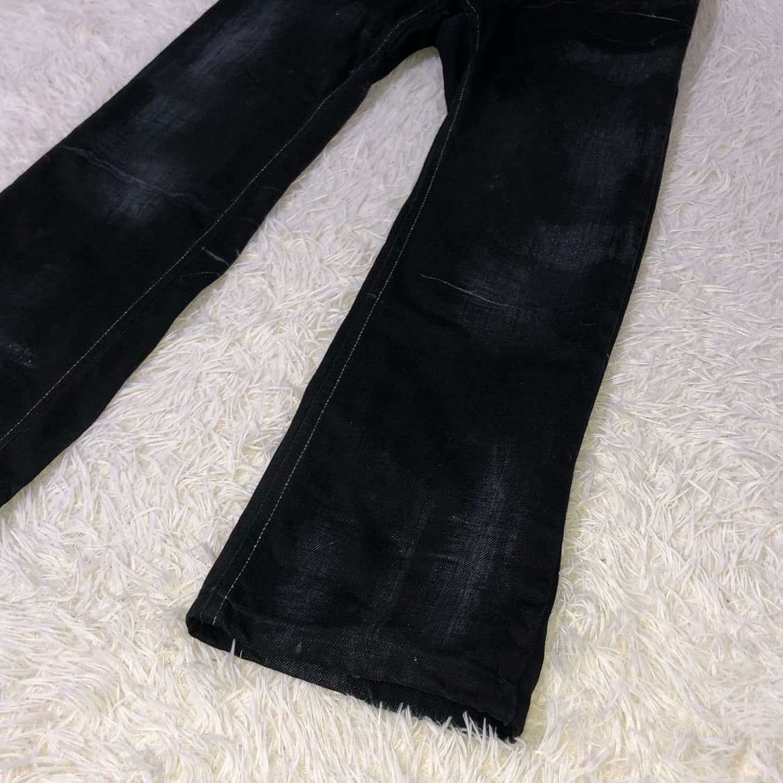 빈티지 글리터 워싱 데님 팬츠 상품이미지3