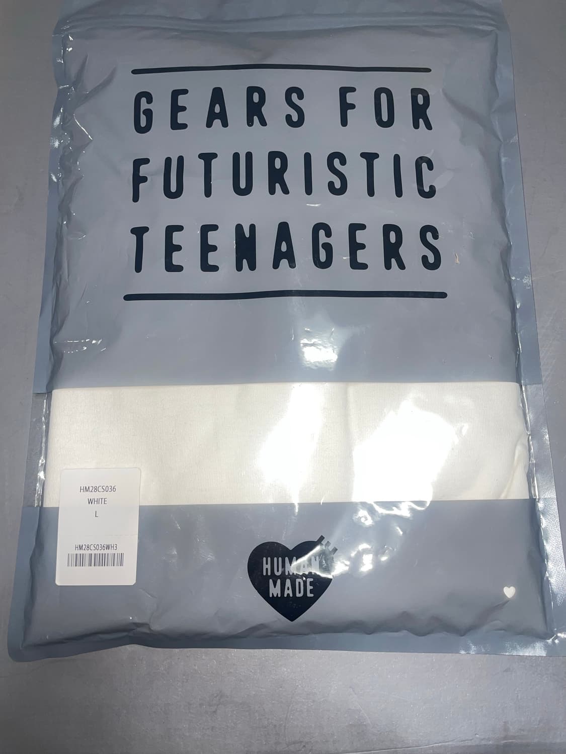 Human Made Graphic L/S T-Shirt White L 상품이미지2