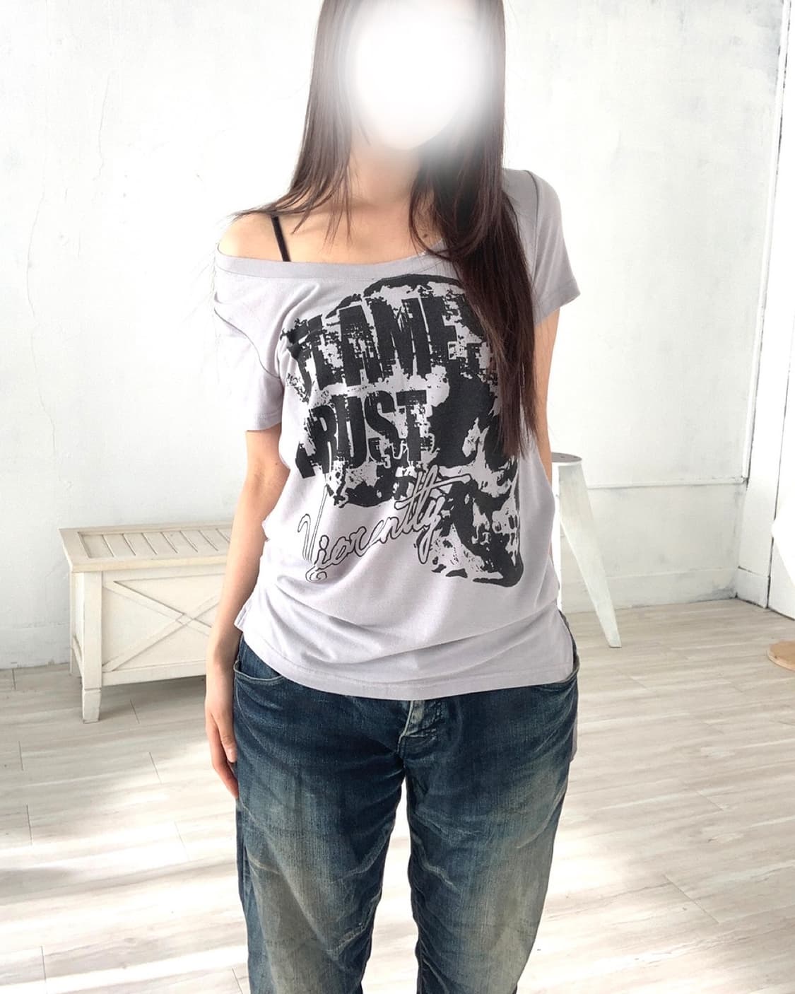 Ghost of Harlem see-through back detail 상품이미지1