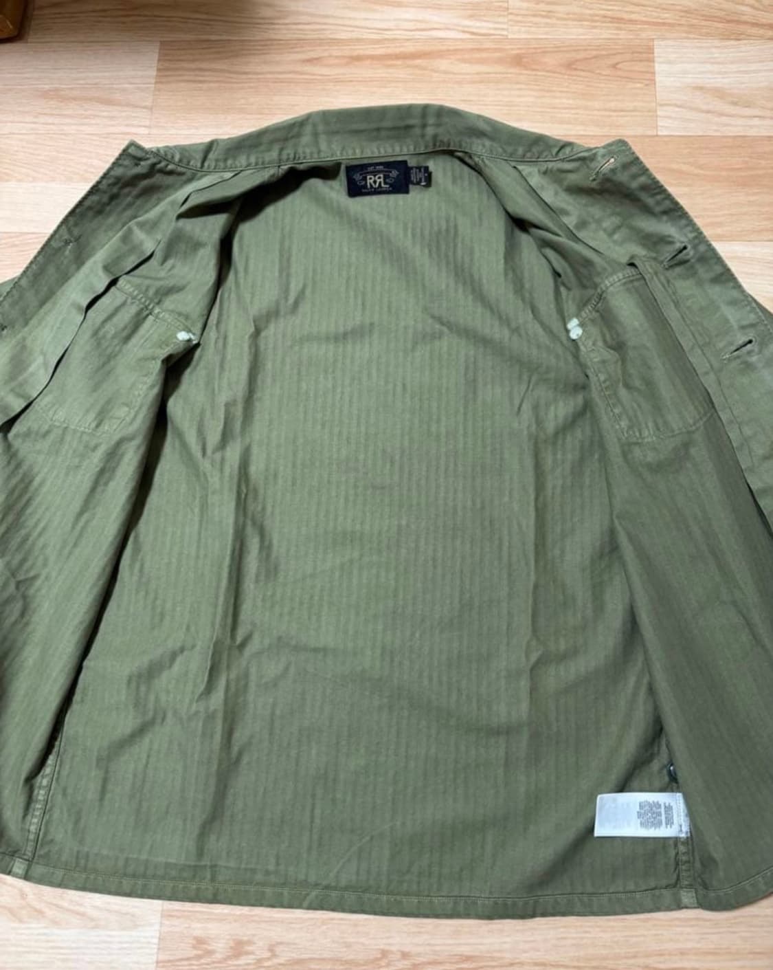 RRL 더블알엘 헤링본 밀리터리 자켓 상품이미지3