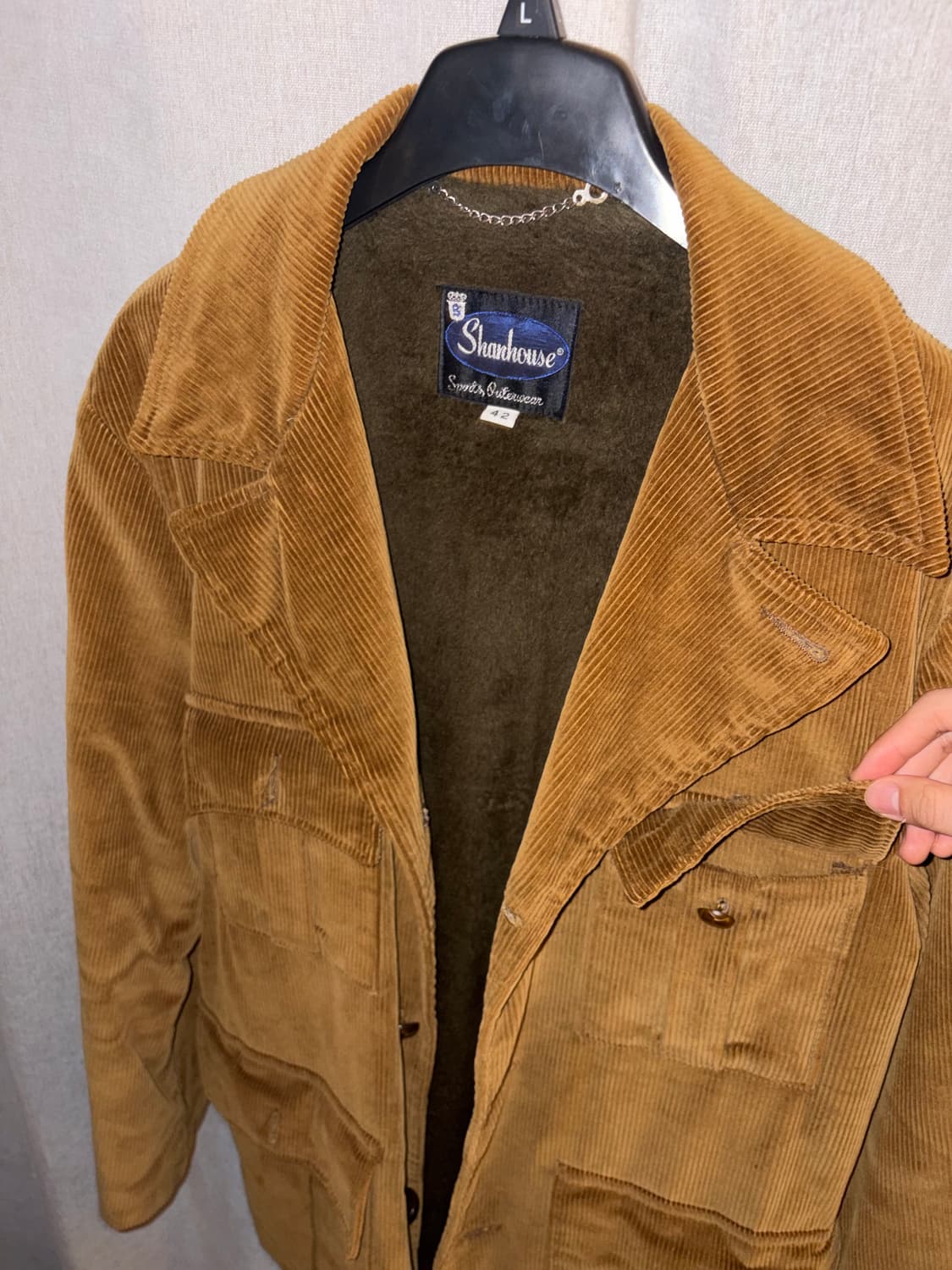 1970's Shanhouse Corduroy Jacket 상품이미지4