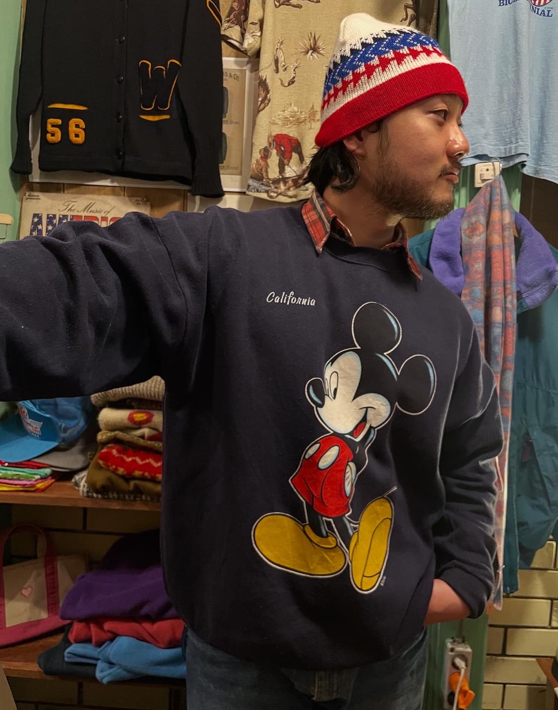 90’s Vintage Mickey Mouse Sweatshirt 상품이미지1