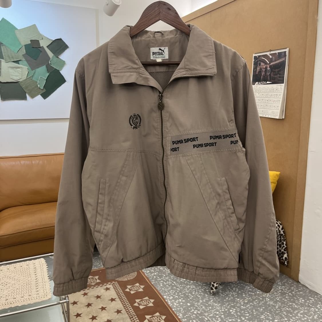 푸마 빈티지 컨트리 캐주얼 레트로 워크 자켓 105 C10463 상품이미지3