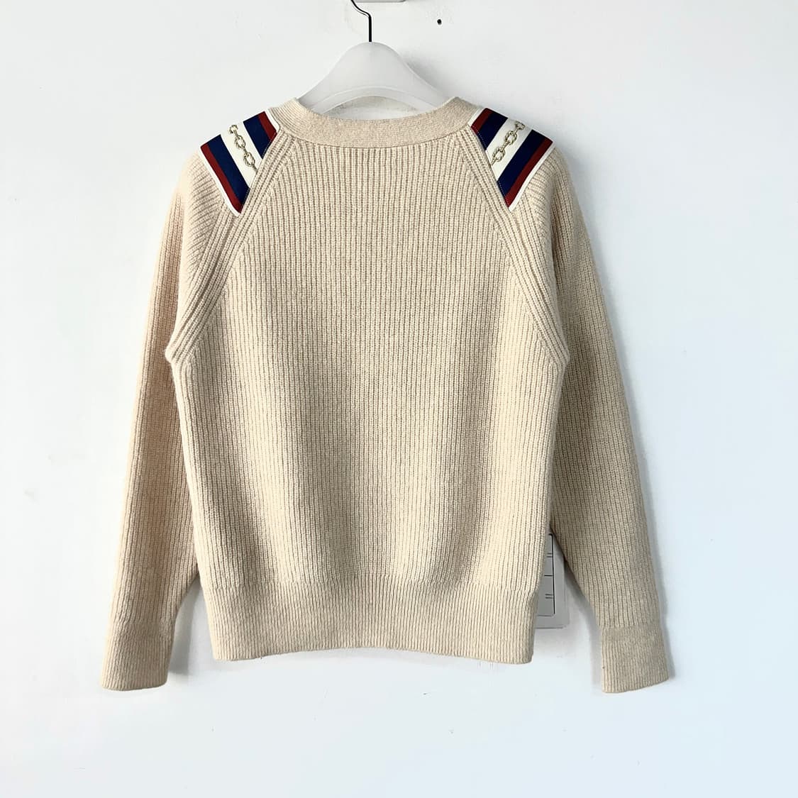 산드로 체인 포인트 울 니트 스웨터 상품이미지6