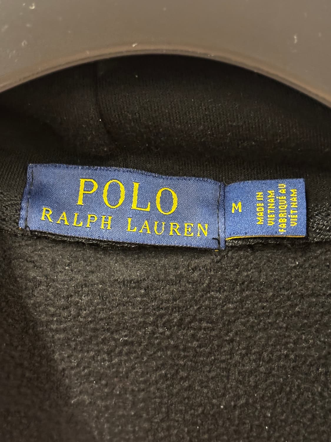 폴로 랄프로렌 블랙 후드티 M 상품이미지4