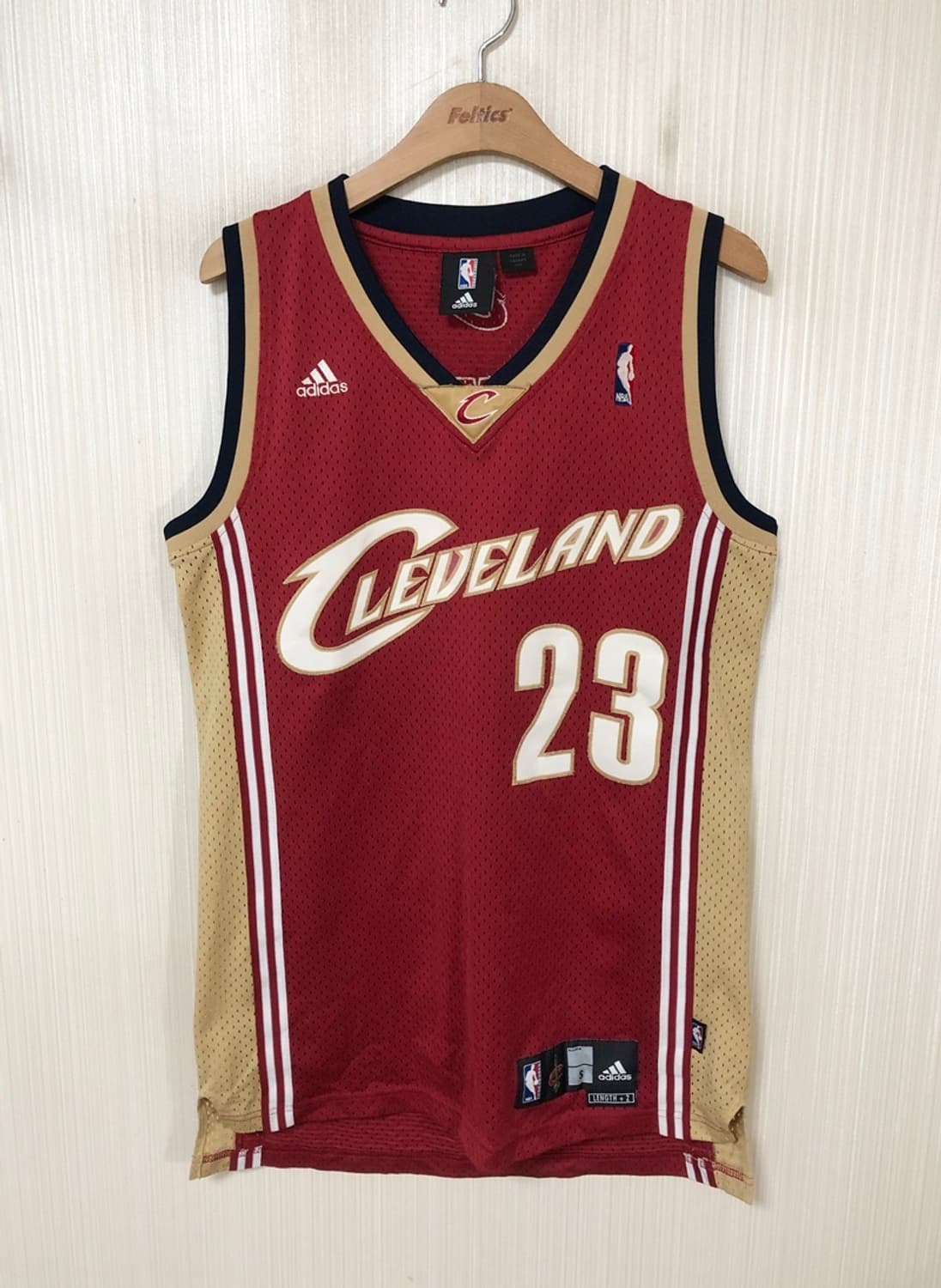 NBA 아디다스 클리블랜드캐벌리어스 스윙맨져지 100 #23 르브론제임스 상품이미지1