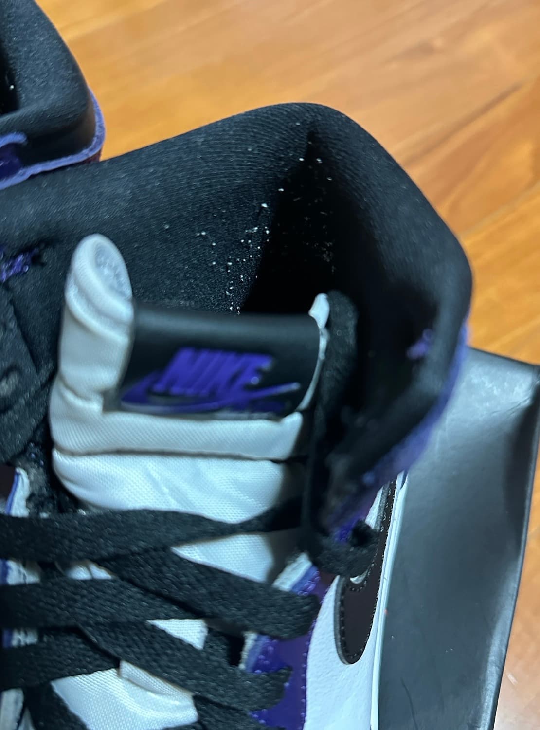 에어조던 레트로하이 OG GS 코트퍼플 235 상품이미지4