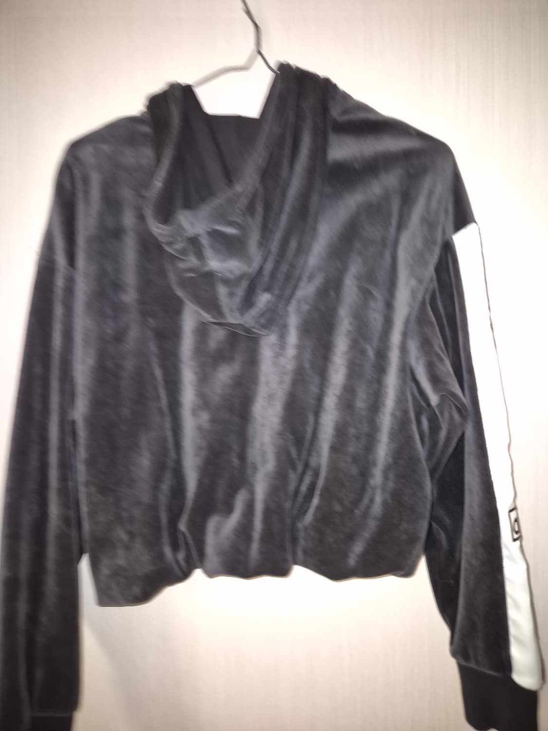 아디다스 ADIBREAK 벨루어 후디 XS 상품이미지3