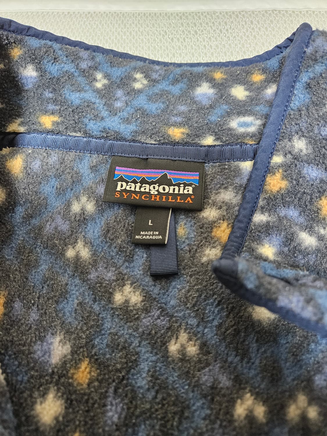 파타고니아 신칠라 빈티지신칠라 아즈텍 L 네이비 상품이미지4