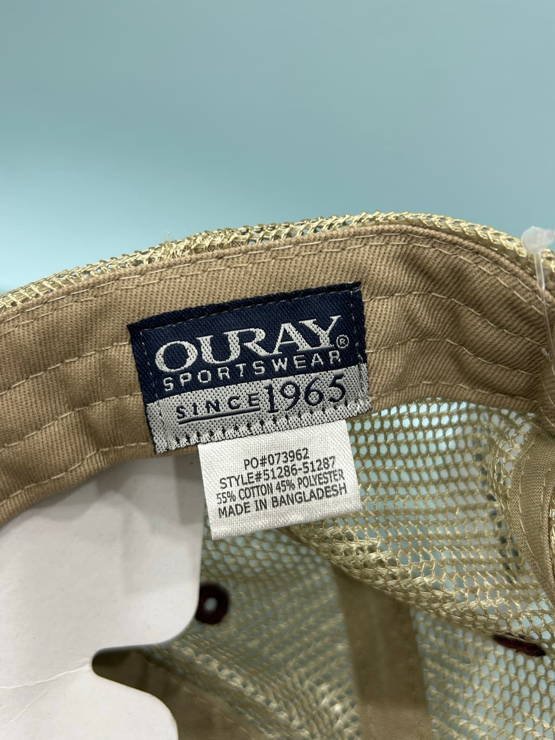 새상품 OURAY 메쉬캡 모자 프리사이즈 상품이미지6