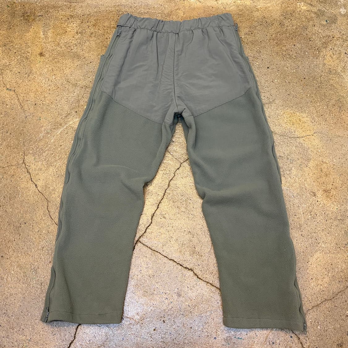 90s Made in USA 빈티지 밀리터리 플리스 후리스 팬츠 상품이미지9