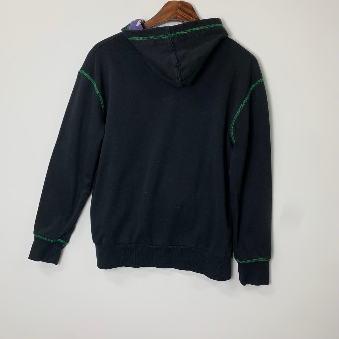 컨버스 y2k 와투케 스타 블랙 후드티 상품이미지3