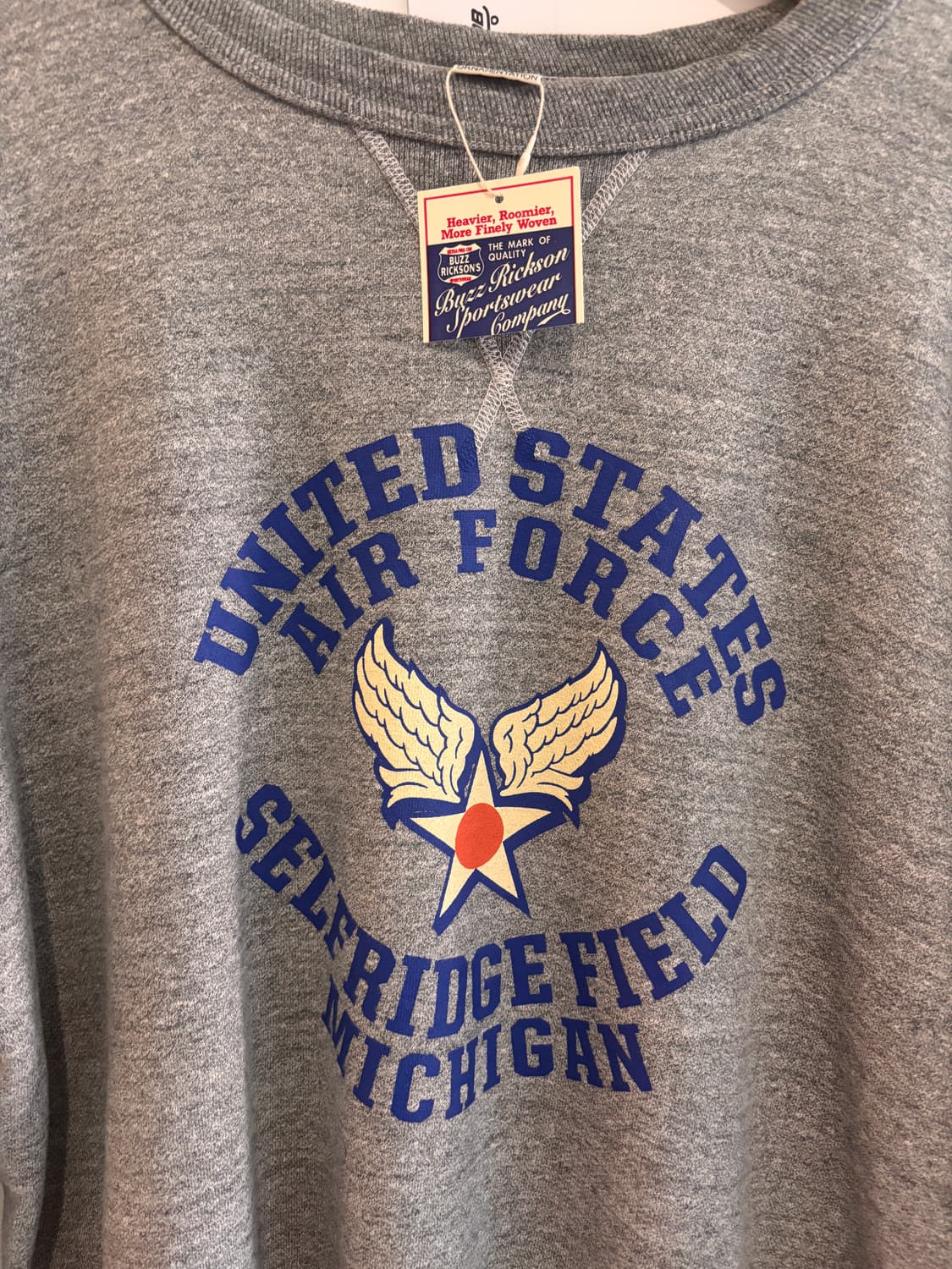 Buzzrickson air force sweat shirts 상품이미지2