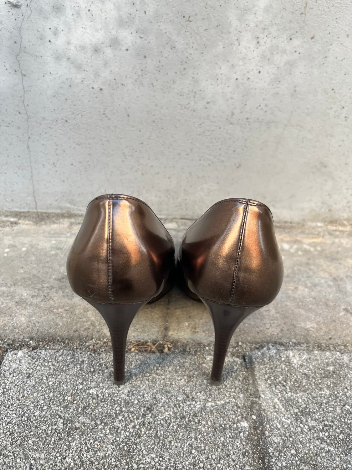 골드 브라운 하이힐 250 상품이미지5