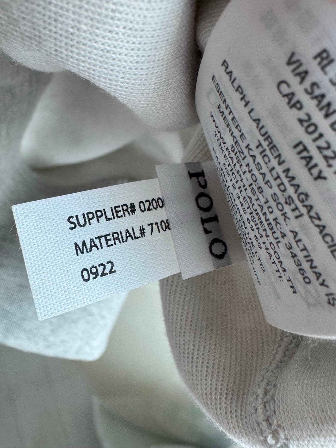 폴로 랄프로렌 그레이 맨투맨 상품이미지4