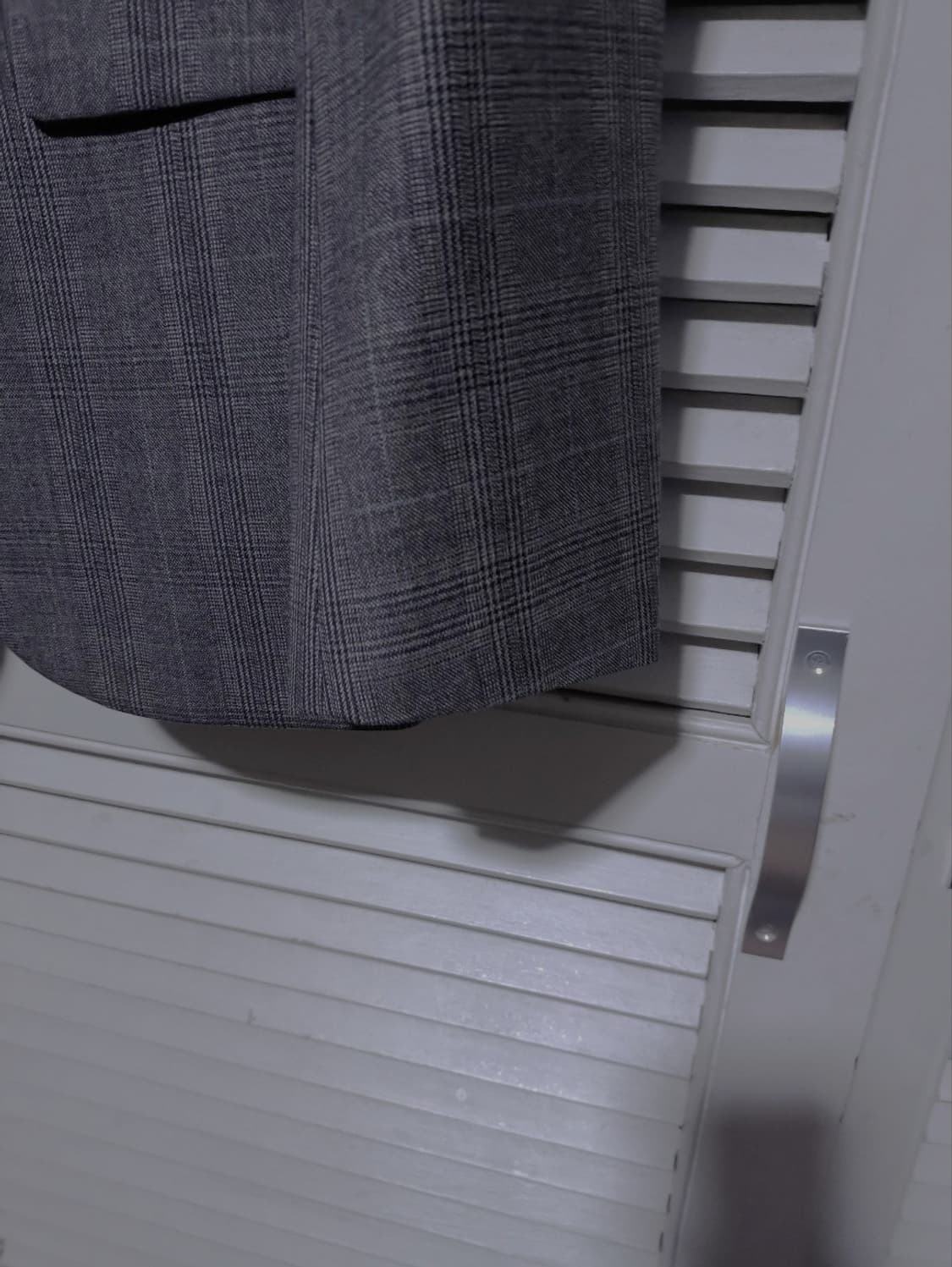 95 바쏘옴므 슬림핏 클래식 체크 정장 수트 세트 상품이미지4