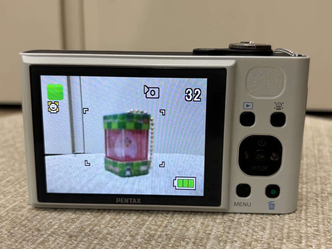 희귀🧚 펜탁스 optio PZ18 화이트 빈티지 디카 Y2K 감성 상품이미지5