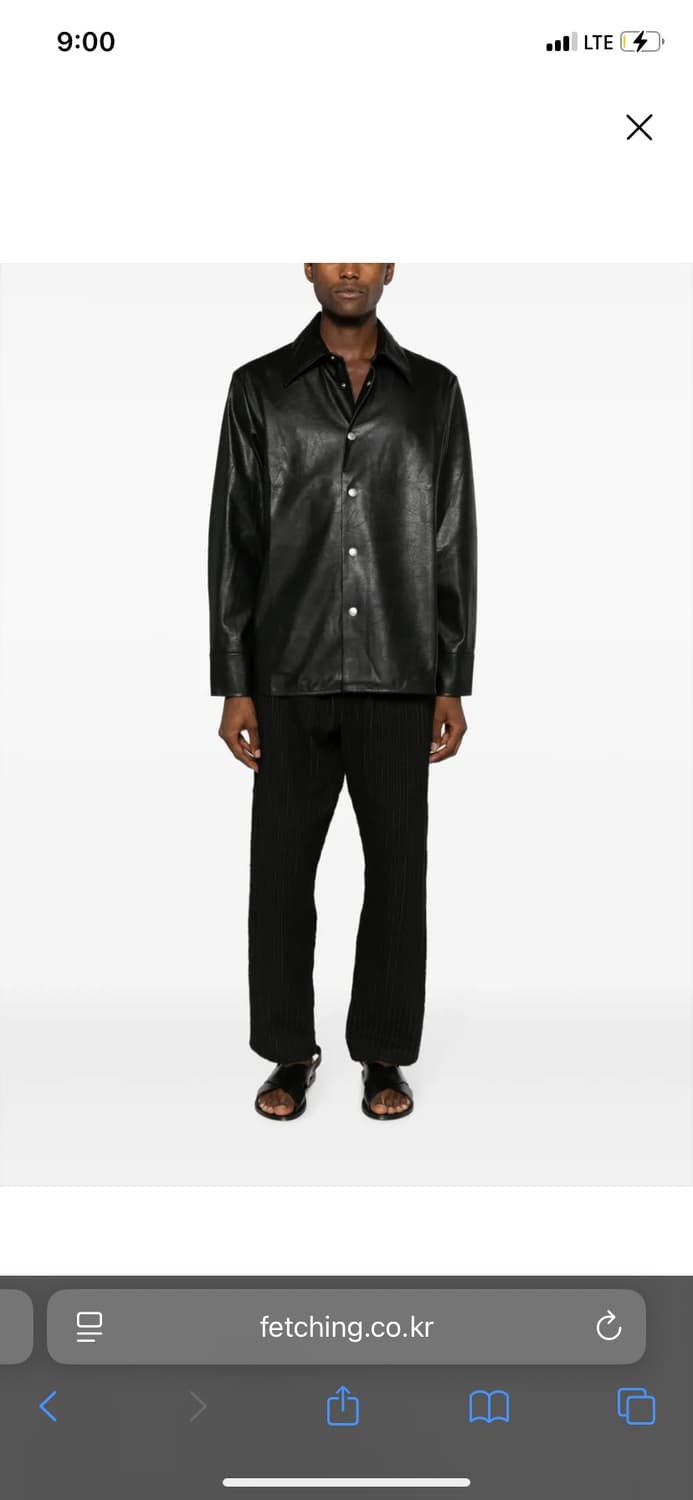 sefr 가죽셔츠 xl 오늘만 6 상품이미지1