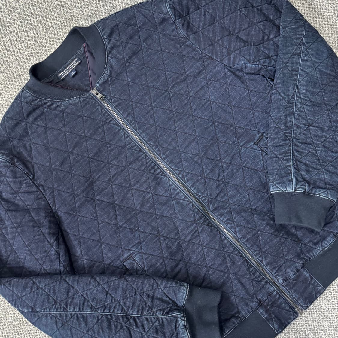 타미힐피거 데님 퀼팅 블루종 상품이미지2