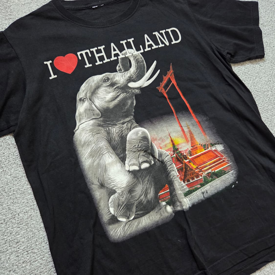 Thai 빈티지 반팔 티셔츠 L(100) 상품이미지2