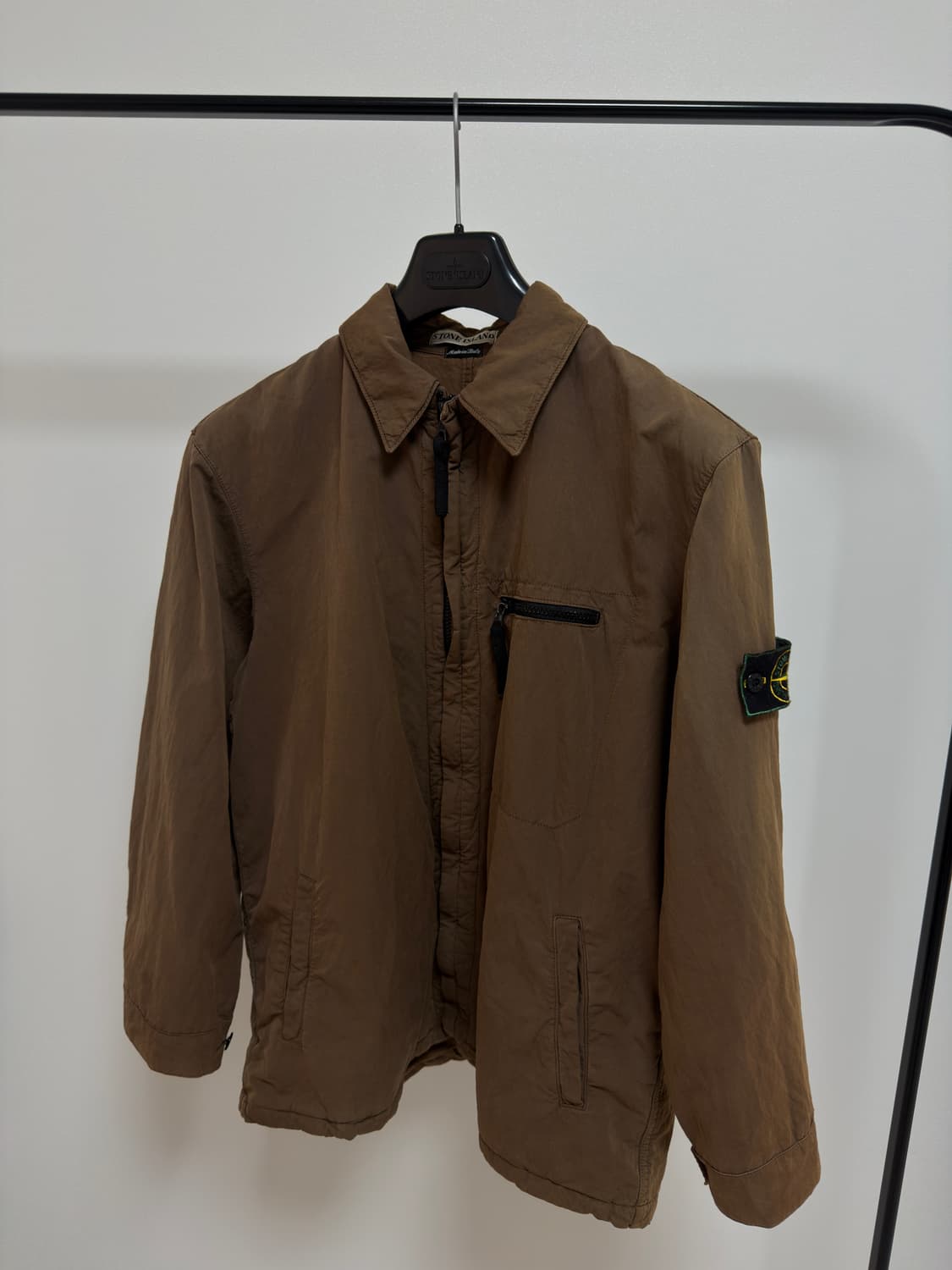 [L, 레어] 90’s 스톤아일랜드 아카이브 자켓 브라운 상품이미지1