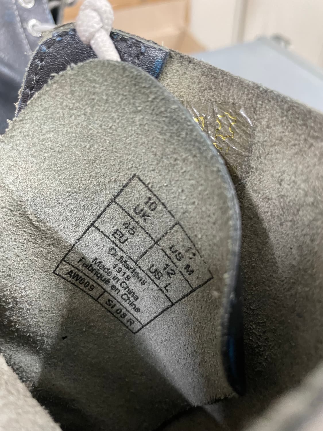 닥터마틴 1919 10홀 부츠 290 (gr-4325) 상품이미지9