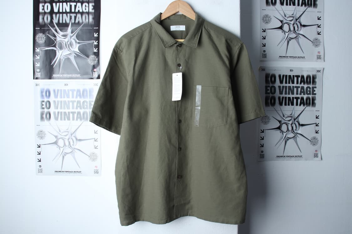 (L-XL) 유니클로 반팔 카라 티셔츠 새상품 셔츠 남방 마-H31446 상품이미지2