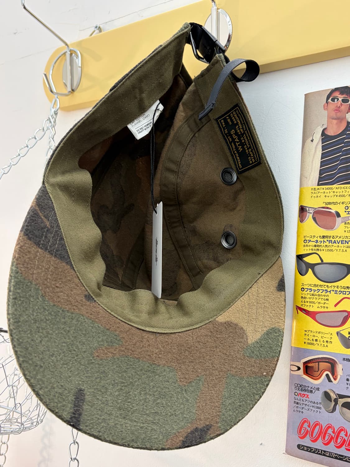 Wtaps 더탭 카모플라쥬 캠프캡 상품이미지5