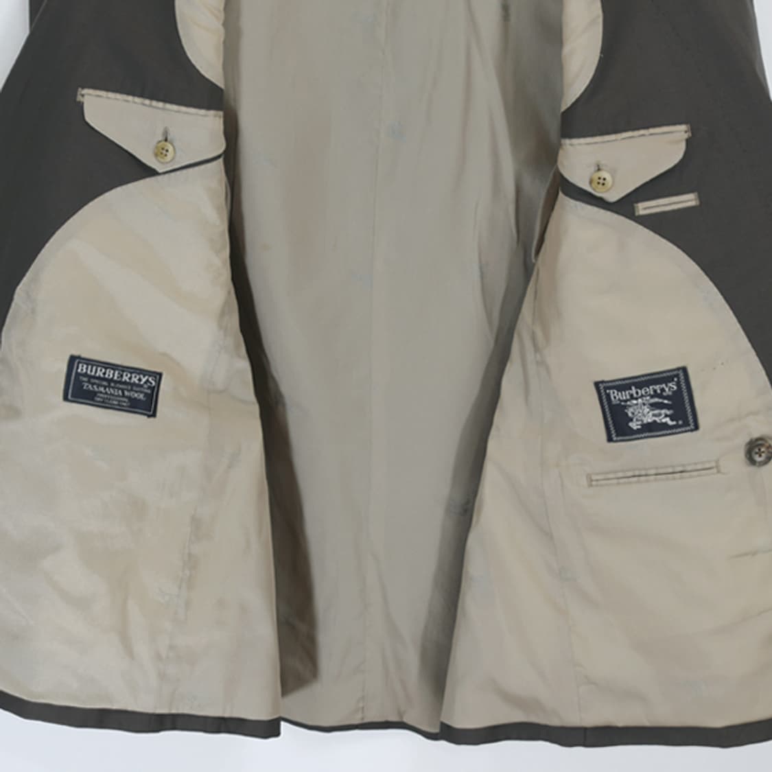 90s Burberrys 빈티지더블셋업 상품이미지6