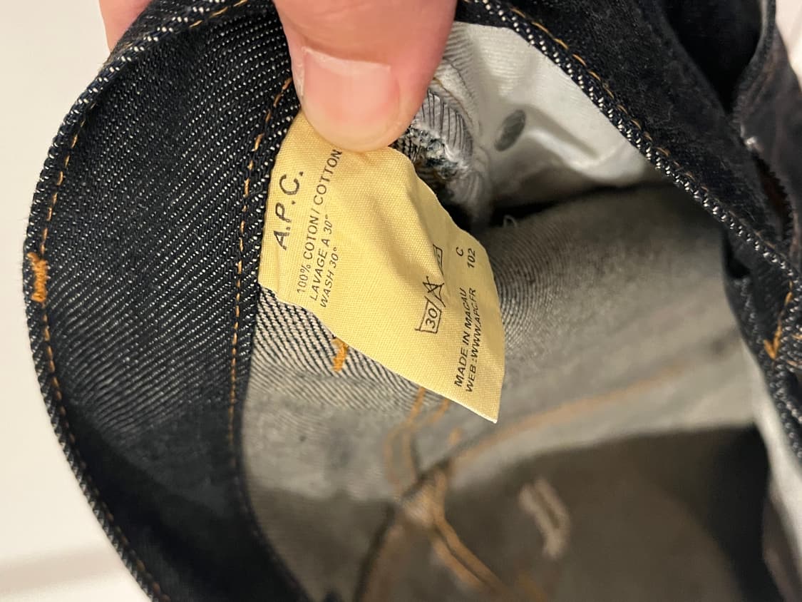 Supreme x A.P.C. Selvedge Jeans 상품이미지6