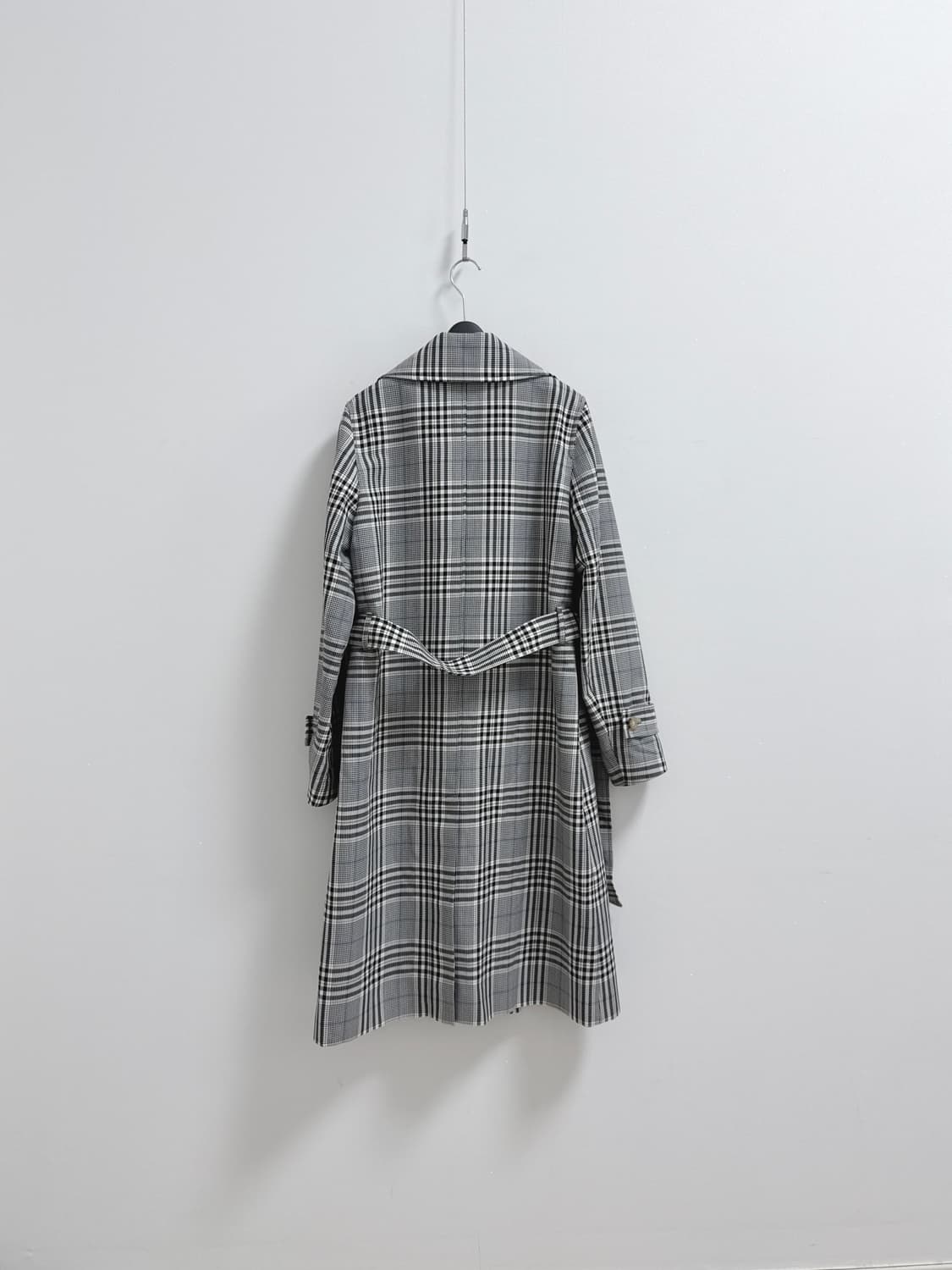 마시모두띠 체크 트렌치코트 상품이미지7