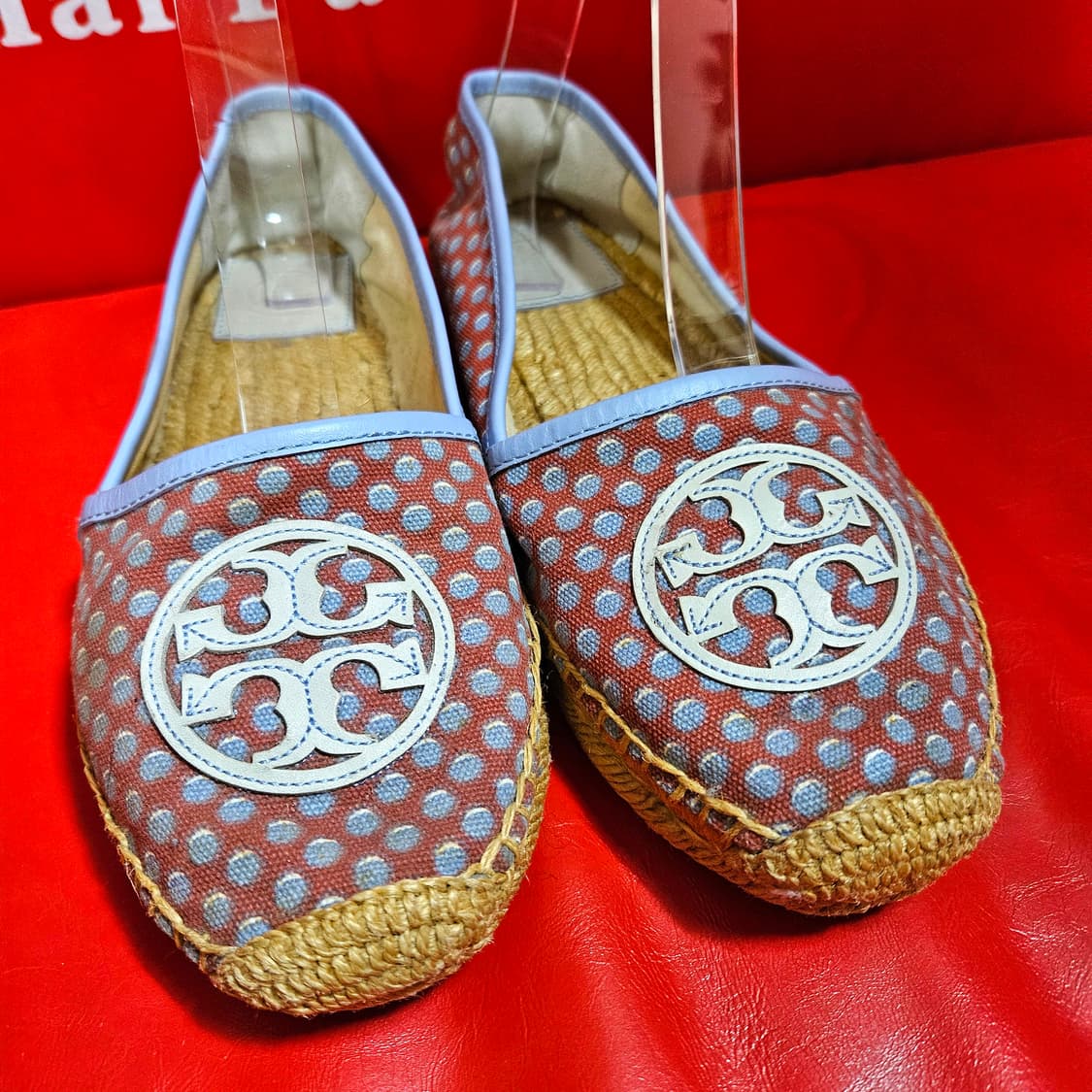 토리버치 블루 도트 에스파듀 슬립온 us8.5 size 상품이미지2