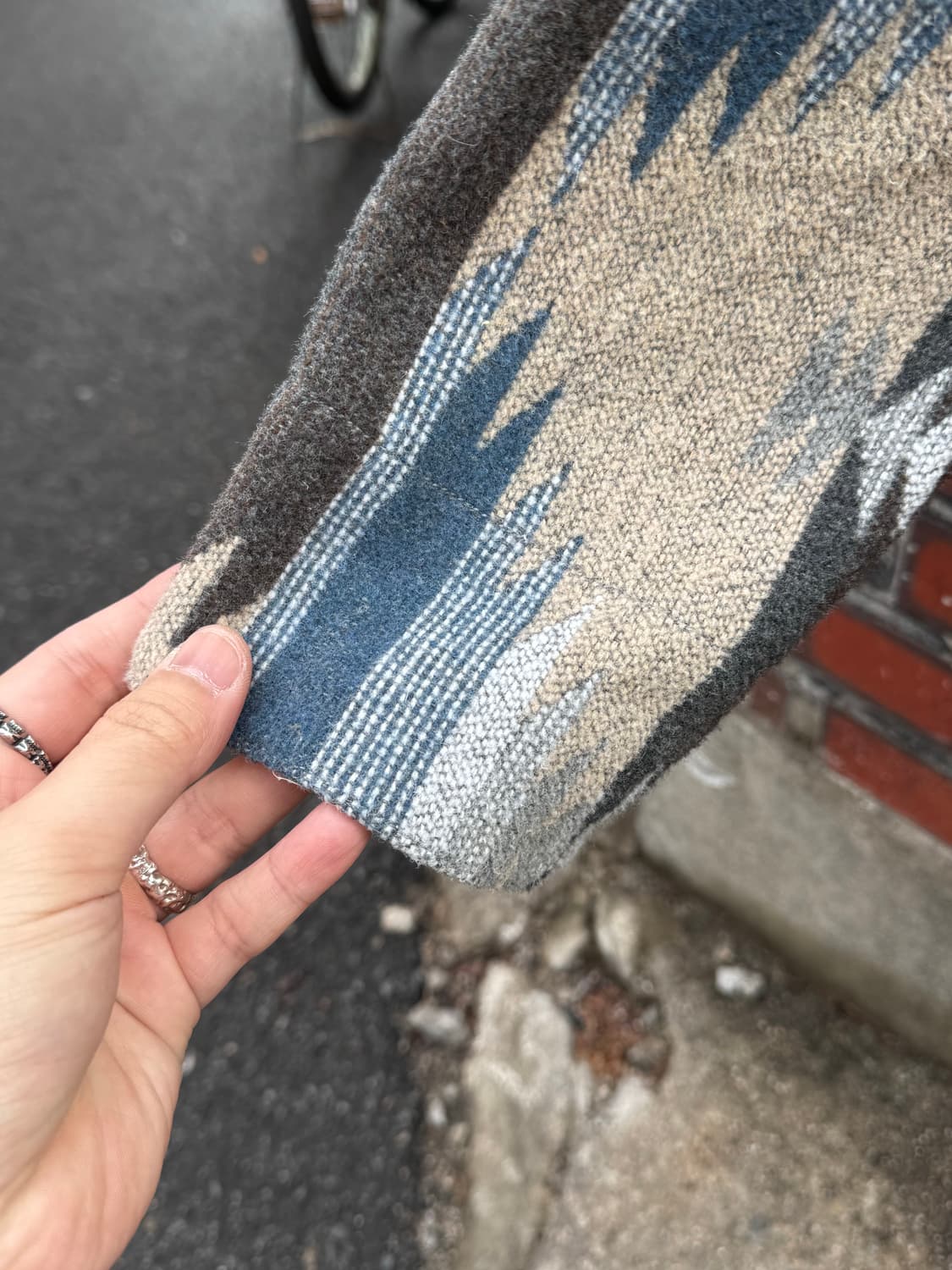 Nanea 에스닉 나바호 크롭 후드자켓  상품이미지6