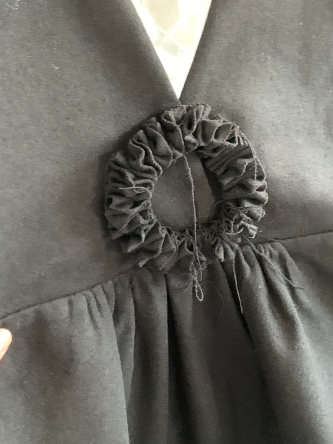 토아베 코사지 울 레이어드 뷔스티에 corsage wool layered 상품이미지4