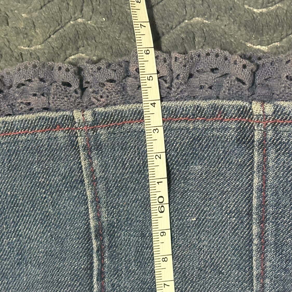 짱귀여운 포인트 청치마 상품이미지4