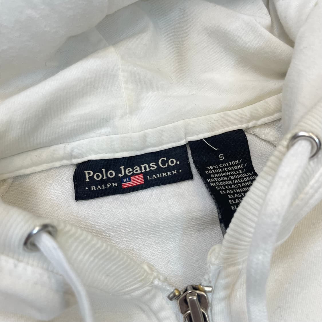 polo jeans 폴로진스 우먼스 후드집업 s 상품이미지2