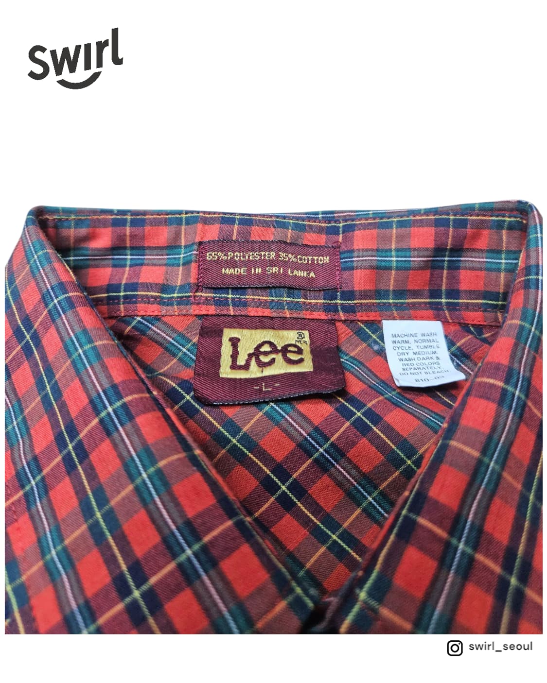 LEE 90's 65/35 wester shirts 상품이미지4