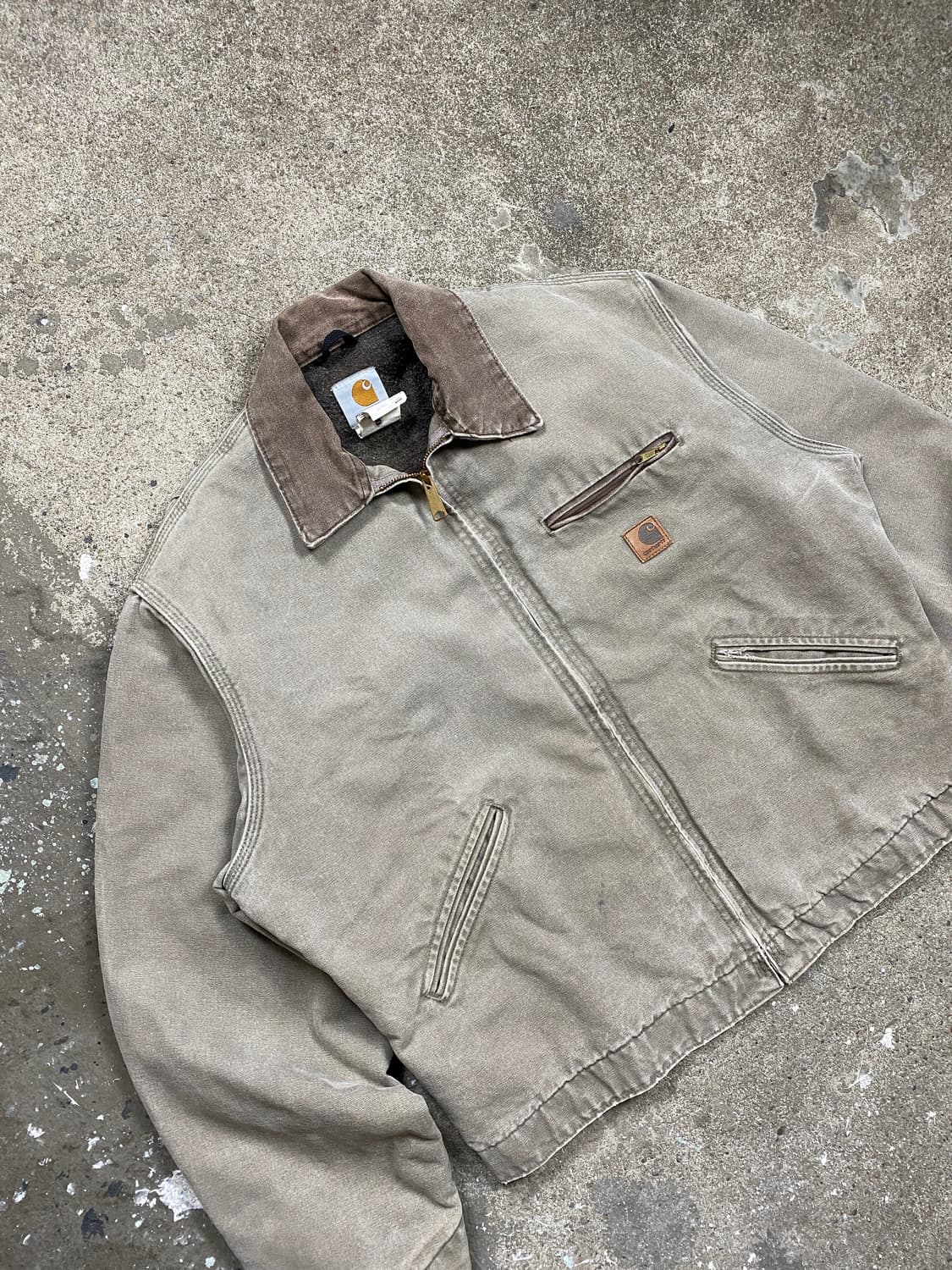 [L] 빈티지 칼하트 디트로이트 자켓 J97 USA  상품이미지4