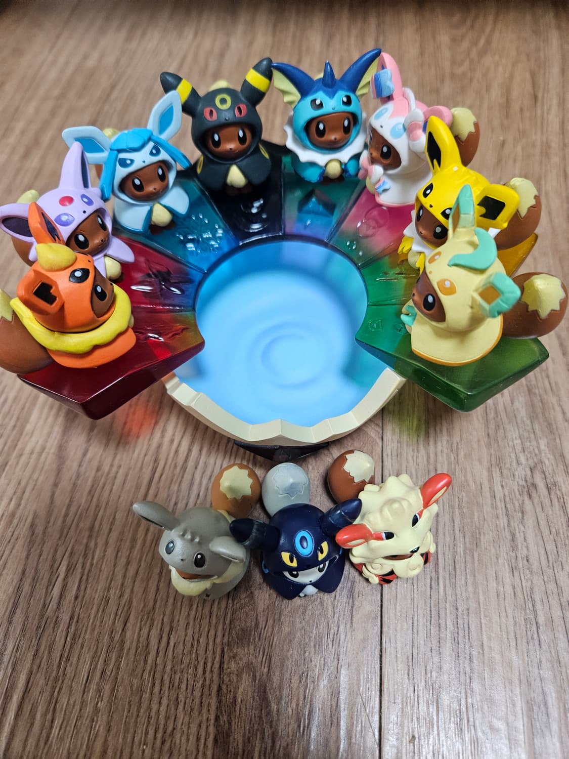 포켓몬 판쵸 이브이 세트,레진 에그 일괄판매 상품이미지1